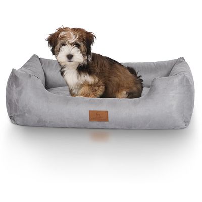 Knuffelwuff Hundebett Dreamline aus Velours