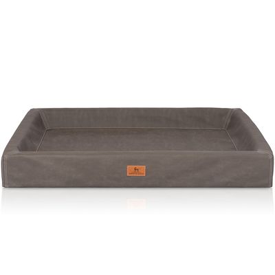 Knuffelwuff orthopädisches Hundebett Austin aus Kunstleder