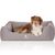 XXL 120 x 85 x 25cm gris