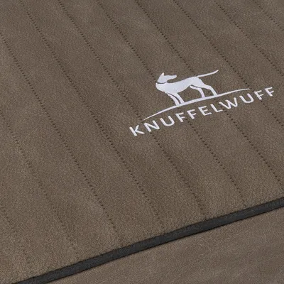 Knuffelwuff orthopädische Hundematte Palomino aus Kunstleder