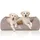 XL 105 x 75 x 25cm gris/marron