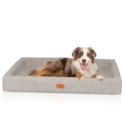 Knuffelwuff orthopädisches Hundebett Austin aus Kunstleder Knuffelwuff orthopädisches Hundebett Austin aus Kunstleder