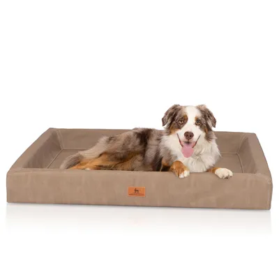 Knuffelwuff orthopädisches Hundebett Austin aus Kunstleder Knuffelwuff orthopädisches Hundebett Austin aus Kunstleder