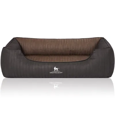 Knuffelwuff Orthopädisches Hundebett Outback aus Kunstleder Knuffelwuff Orthopädisches Hundebett Outback aus Kunstleder