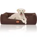 Knuffelwuff Hundebett Lotte aus Velours mit feinem Handwebcharakter