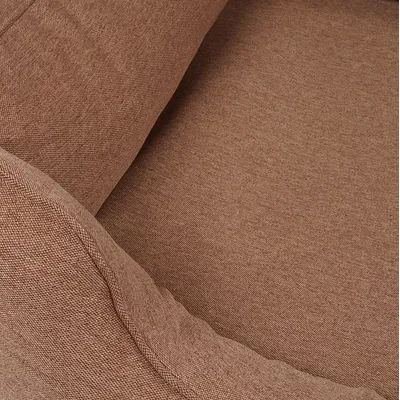 Knuffelwuff Orthopädisches Hundebett Leano aus Velours mit Handwebcharakter