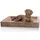 XL 105 x 80 x 25cm marron
