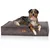 M-L 80 x 60 x 25cm marron/gris