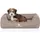 M-L 85 x 63 x 23cm beige/gris