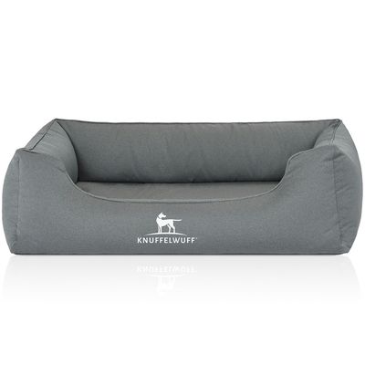 Knuffelwuff Orthopädisches Wasserabweisendes Hundebett Leon aus Velours