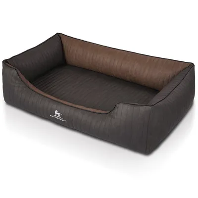 Knuffelwuff Orthopädisches Hundebett Outback aus Kunstleder