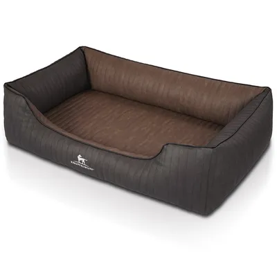Knuffelwuff Orthopädisches Hundebett Outback aus Kunstleder