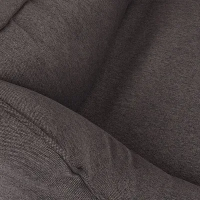 Knuffelwuff Orthopädisches Hundebett Leano aus Velours mit Handwebcharakter