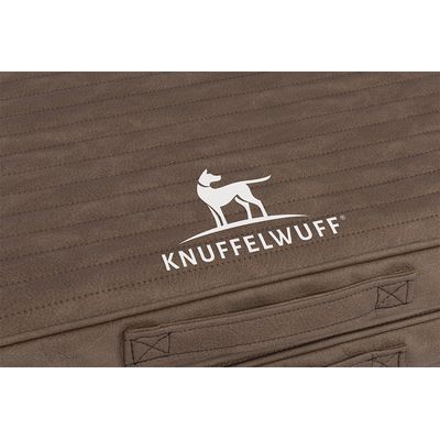 Knuffelwuff Faltbare Reisematte Orthopädisch Roanoke aus Kunstleder