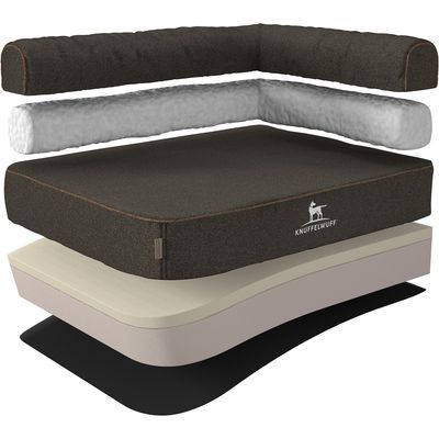 Knuffelwuff Panier d'angle orthopédique pour chien Marlie