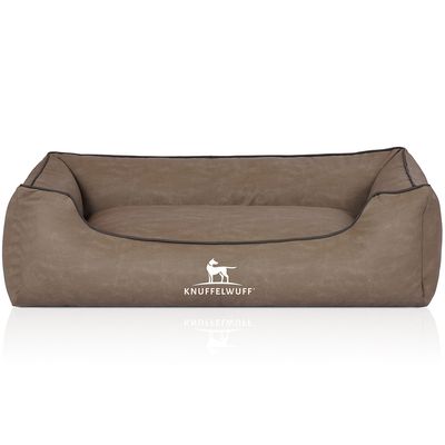 Knuffelwuff Hundebett Scottsdale aus Kunstleder