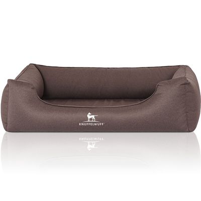 Knuffelwuff Orthopädisches Wasserabweisendes Hundebett Leon aus Velours
