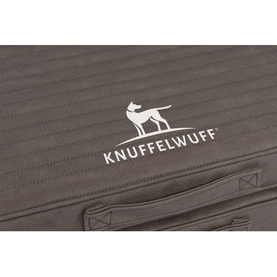 Knuffelwuff Faltbare Reisematte Orthopädisch Roanoke aus Kunstleder