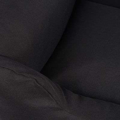 Knuffelwuff Hundebett Lotte aus Velours mit feinem Handwebcharakter