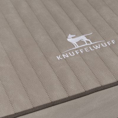 Knuffelwuff orthopädische Hundematte Palomino aus Kunstleder