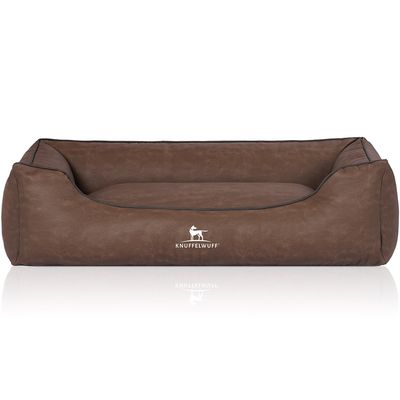 Knuffelwuff Hundebett Scottsdale aus Kunstleder