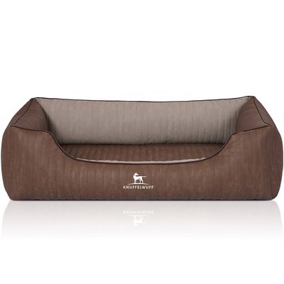 Knuffelwuff Orthopädisches Hundebett Outlander aus Kunstleder