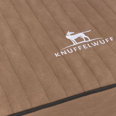 Knuffelwuff orthopädische Hundematte Palomino aus Kunstleder