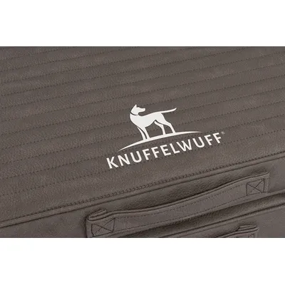 Knuffelwuff Faltbare Reisematte Orthopädisch Roanoke aus Kunstleder