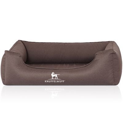 Knuffelwuff Orthopädisches Wasserabweisendes Hundebett Leon aus Velours