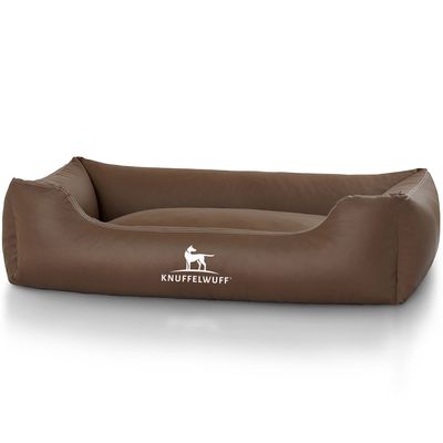 Knuffelwuff Kunstleder Hundebett Sidney