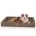 M-L 85 x 65 x 16cm marron
