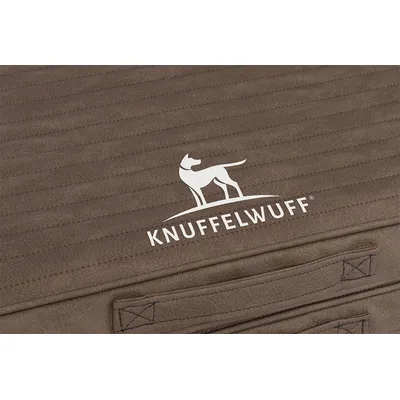 Knuffelwuff Faltbare Reisematte Orthopädisch Roanoke aus Kunstleder