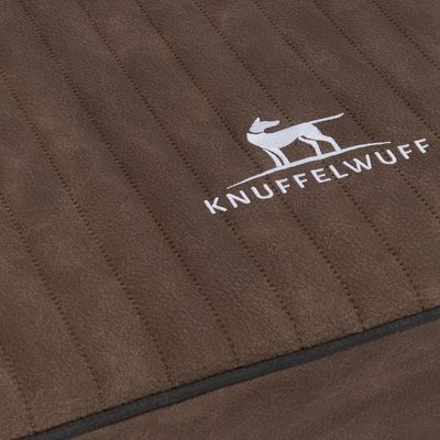 Knuffelwuff orthopädische Hundematte Palomino aus Kunstleder