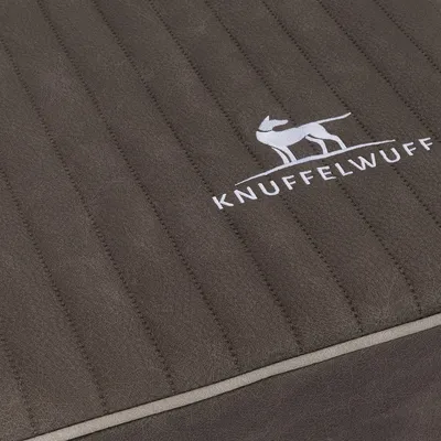 Knuffelwuff orthopädische Hundematte Palomino aus Kunstleder