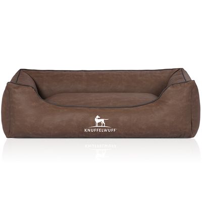 Knuffelwuff Hundebett Scottsdale aus Kunstleder