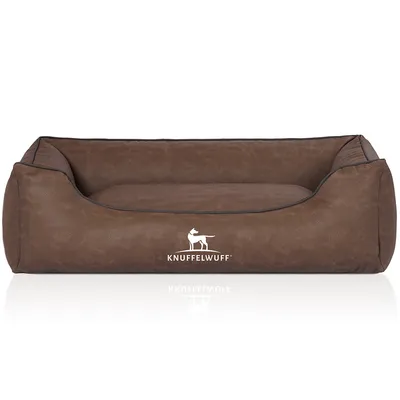 Knuffelwuff Hundebett Scottsdale aus Kunstleder