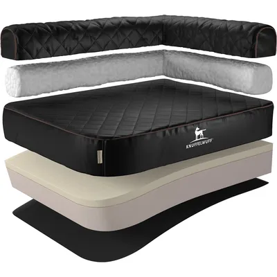 Knuffelwuff Panier d'angle orthopédique pour chien Winslow