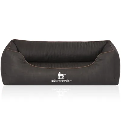 Knuffelwuff Orthopädisches Hundebett Tampa aus laser-gestepptem Kunstleder Knuffelwuff Orthopädisches Hundebett Tampa aus laser-gestepptem Kunstleder