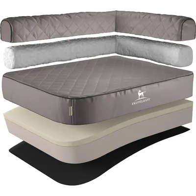 Knuffelwuff Panier d'angle orthopédique pour chien Winslow