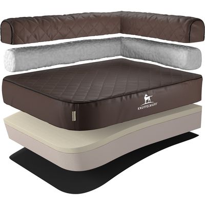 Knuffelwuff Panier d'angle orthopédique pour chien Winslow