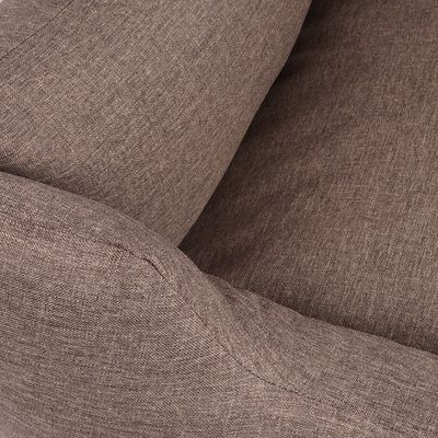 Knuffelwuff Hundebett Lotte aus Velours mit feinem Handwebcharakter