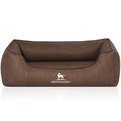 Knuffelwuff Orthopädisches Hundebett Rockland aus Kunstleder Knuffelwuff Orthopädisches Hundebett Rockland aus Kunstleder