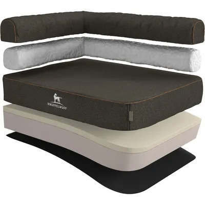 Knuffelwuff Panier d'angle orthopédique pour chien Marlie