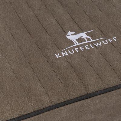 Knuffelwuff orthopädische Hundematte Palomino aus Kunstleder