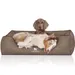 Knuffelwuff Hundebett Scottsdale aus Kunstleder