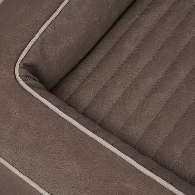 Knuffelwuff Orthopädisches Hundebett aus Kunstleder Montego