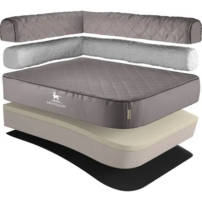 Knuffelwuff Panier d'angle orthopédique pour chien Winslow