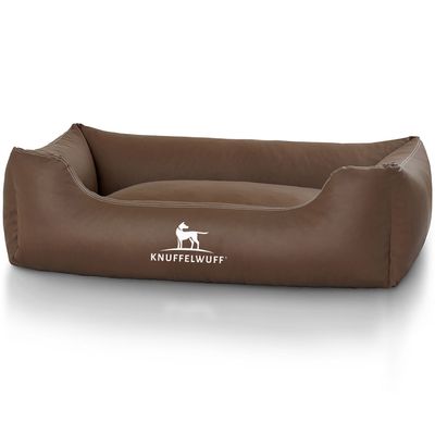 Knuffelwuff Kunstleder Hundebett Sidney