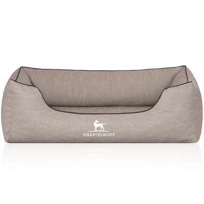 Knuffelwuff Orthopädisches Hundebett Rockland aus Kunstleder