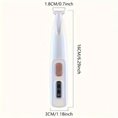 Tondeuse rechargeable pour pattes avec LED intégré